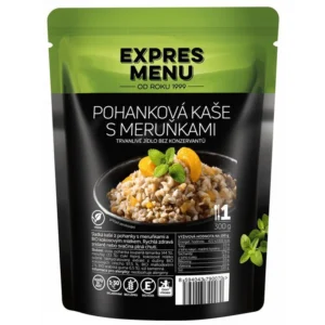 Pohanková kaše s meruňkami 1 PORCE