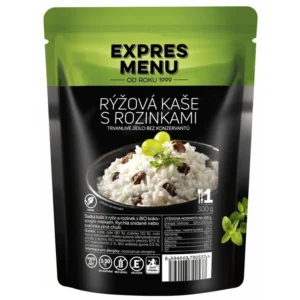 Rýžová kaše s rozinkami 1 PORCE