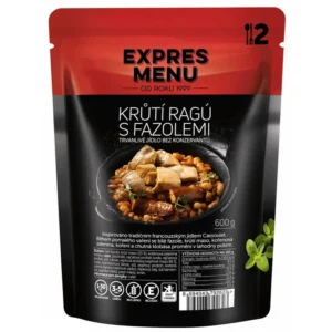 Krůtí ragú s fazolemi 2 PORCE