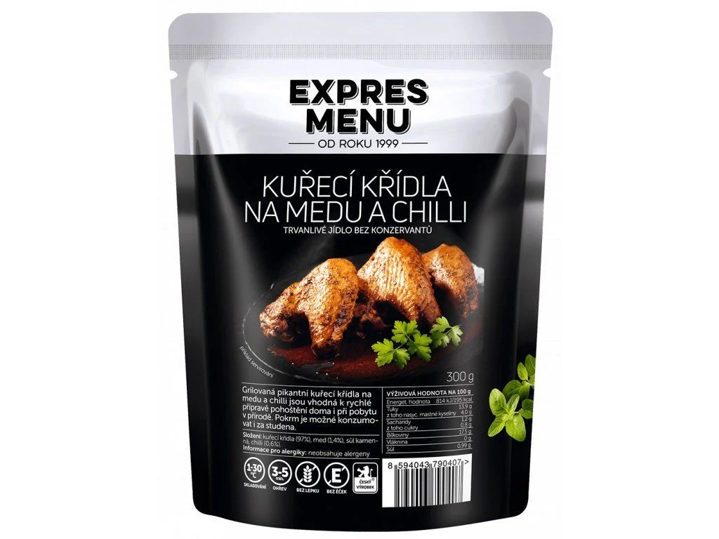 Kuřecí křídla na medu a chilli 300 g