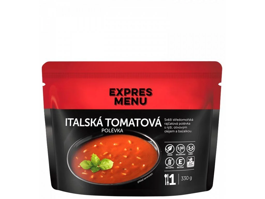 Italská tomatová polévka 1 PORCE