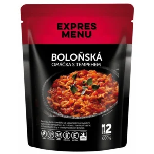 Boloňská omáčka s tempehem 2 PORCE